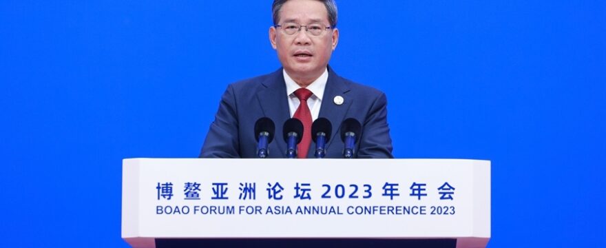 Keynote Speech by Li Qiang at the Opening Ceremony of the 2023 Annual Conference of the Boao Forum for Asia (full text)